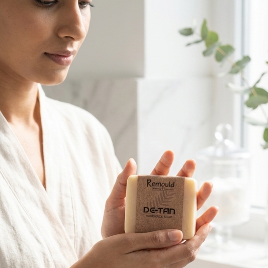 Detan Soap | hand made | Natural Tan Removal & Brightening Bar | Remould