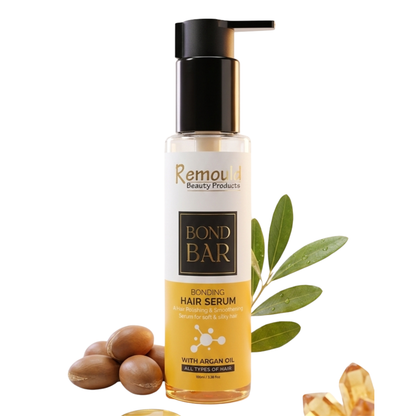 Bond Bar Argan Oil Hair Serum for frizz control and shiny hair – 100ml