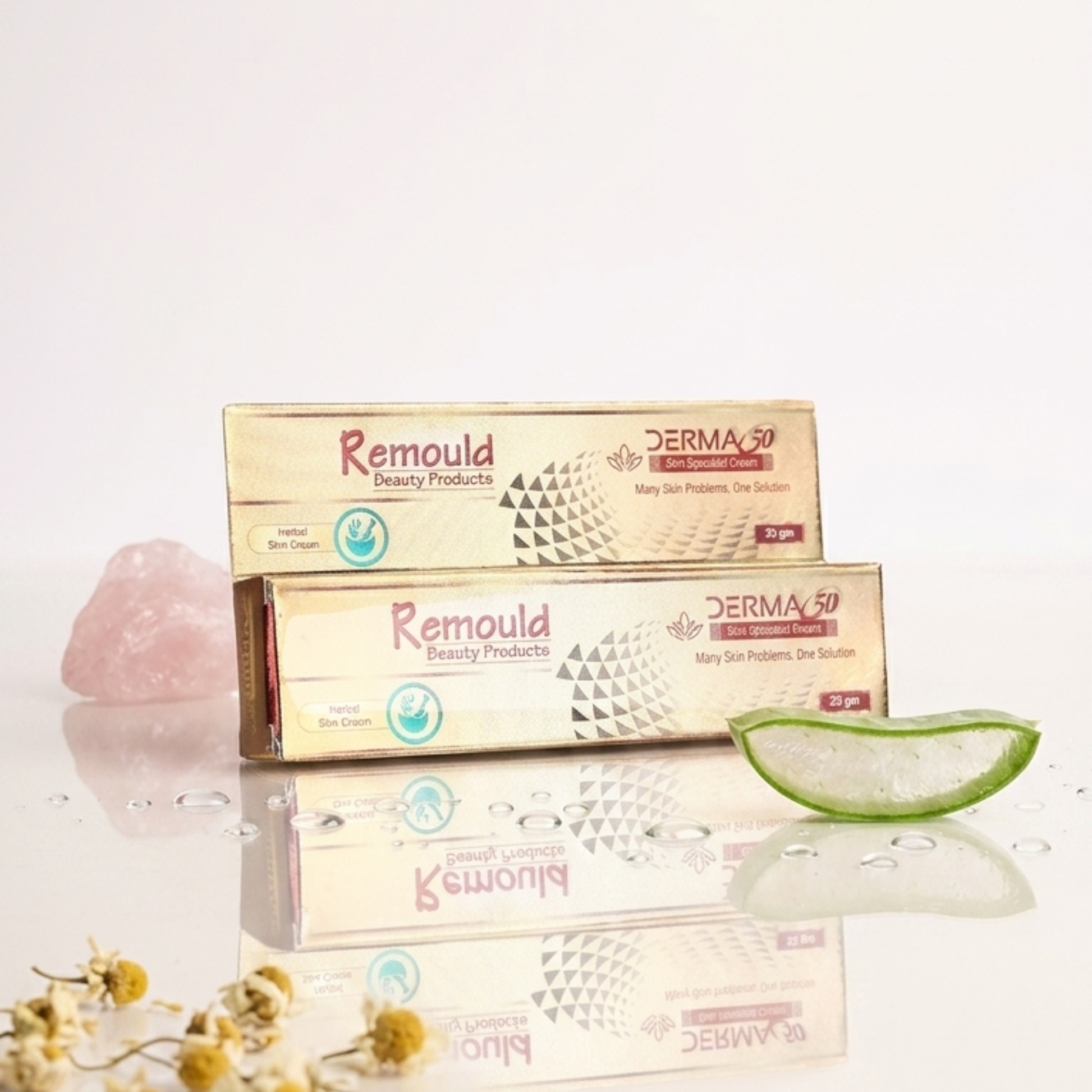 Derma50 Herbal Skin Cream - Natural Cream to Remove Pigmentation and Dark Circles