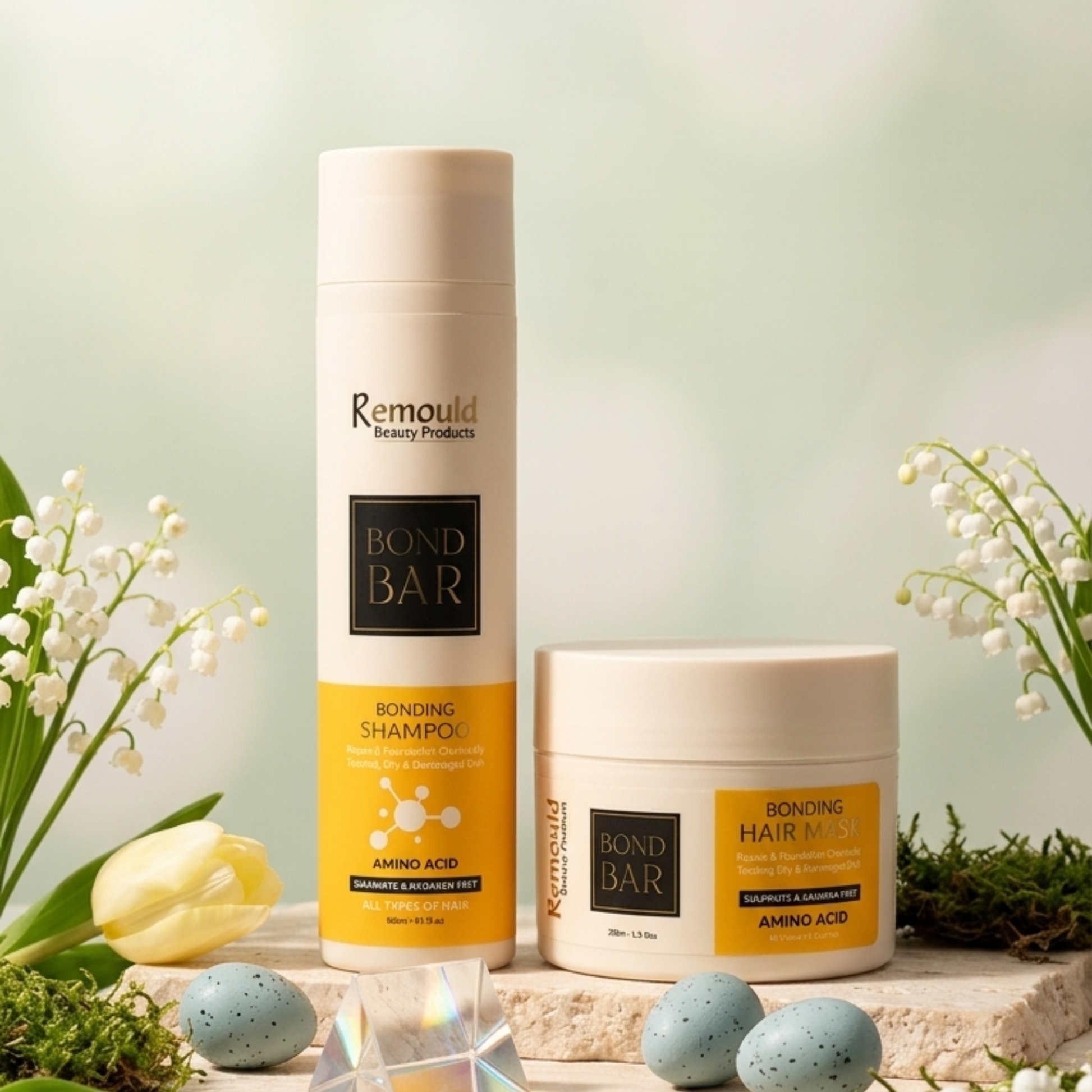 Bond Bar Sulphate Free Shampoo and Hair Mask Combo 200ml – haircare kit India